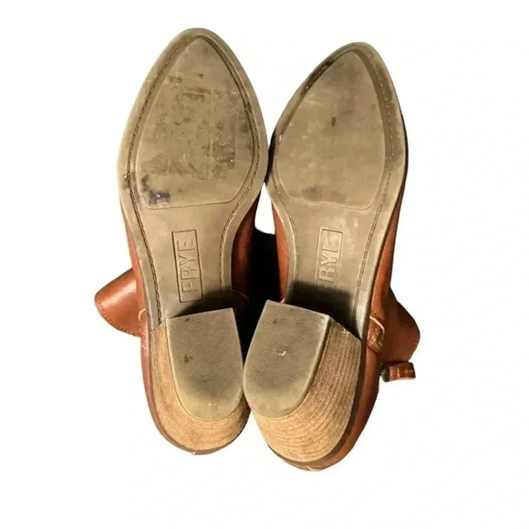 Frye Judith Double Zip Ankle Booties Size 7 1/2 - Picture 3 of 6